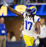 Davante Adams Signed Los Angeles Rams Jersey (Beckett) 6xPro Bowl Receiver