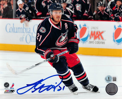 Blue Jackets James Wisniewski Authentic Signed 8x10 Horizontal Photo BAS