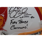 Super Bowl 37 Autographed Tampa Bay Buccaneers F/S TB Helmet HOF Beckett 48026