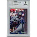 Rick Mirer Signed Seattle Seahawks 93 Pro Set QB Trading Card Slab Beckett 56132
