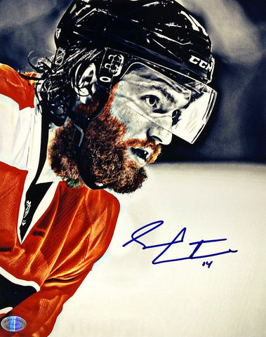 Sean Couturier Signed 8x10 Philadelphia Flyers Photo SI