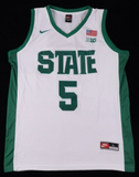 Max Christie Signed Michigan State Spartans Jersey (PSA COA) L.A.Lakers Guard