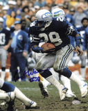 Curt Warner Autographed Signed 8x10 Photo Seattle Seahawks MCS Holo #63552