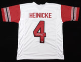Taylor Heinicke Signed Washington Redskins Throwback Jersey (Beckett) Skins Q.B