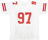 San Francisco 49ers Nick Bosa Autographed Signed White Jersey Beckett Wit