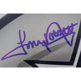 Emmitt Smith Tony Dorsett Autographed Dallas Cowboys F/S Helmet Beckett 49594