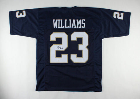 Kyren Williams Signed Notre Dame Fighting Irish Jersey (JSA COA) L.A. Rams #1 RB