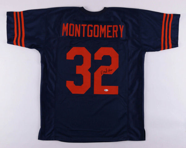 David Montgomery Signed Chicago Bears Color Rush Jersey (Beckett COA) #1 R.B.