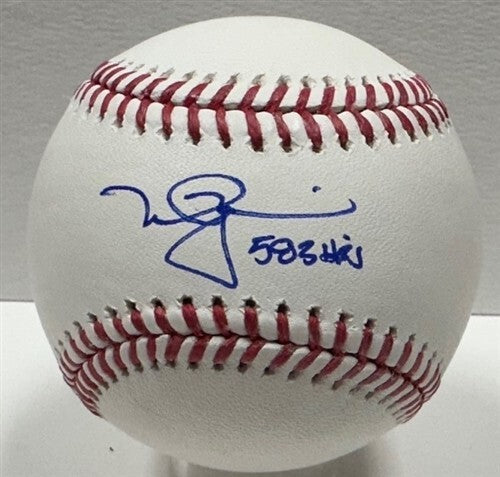 Athletics MARK MCGWIRE Signed Official MLB Baseball AUTO w/ "583 Hr's" - BAS