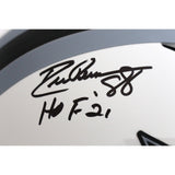 Pearson/Staubach/Dorsett Signed Dallas Cowboys Lunar Helmet HOF BAS 43394