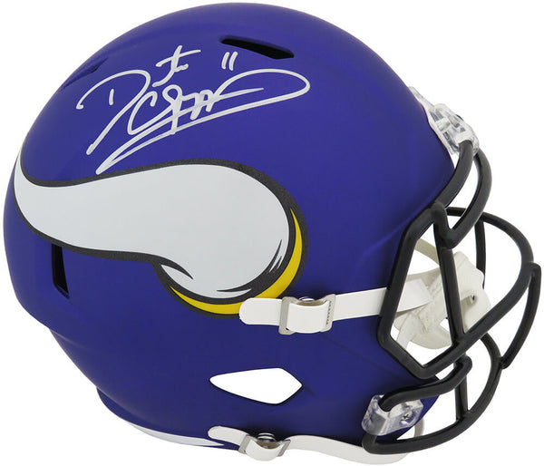 Daunte Culpepper Signed Vikings Riddell Full Size Speed Rep Helmet -SCHWARTZ COA