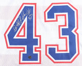 Jeff Ruland Signed Washington Bullets Jersey (AWM Hologram) 2xAll Star Center
