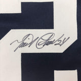 FRAMED Signed MIGUEL CABRERA 35x39 Detroit Blue Jersey JSA COA Auto