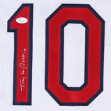 Tony La Russa Signed St Louis Cardinals Jersey (JSA COA) 4xManager of the Year