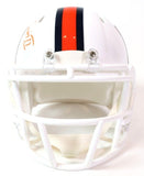 Patrick Surtain II Autographed Denver Broncos Snowcapped Mini Helmet Beckett COA
