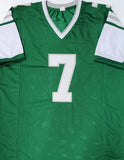 Eagles Quarterback RON JAWORSKI Signed Custom Replica Green Jersey AUTO - JSA