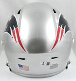 Ty Law Signed New England Patriots Mid-Size SpeedFlex Helmet HOF- Beckett W Holo