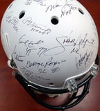 HEISMAN WINNERS AUTOGRAPHED FULL SIZE HELMET 24 SIGS SANDERS STEINER 121615