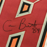 FRAMED Autographed/Signed CAMERON BRATE 33x42 Tampa Bay White Jersey JSA COA