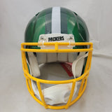 JOSH JACOBS SIGNED GREEN BAY PACKERS F/S FLASH SPEED AUTHENTIC HELMET BAS