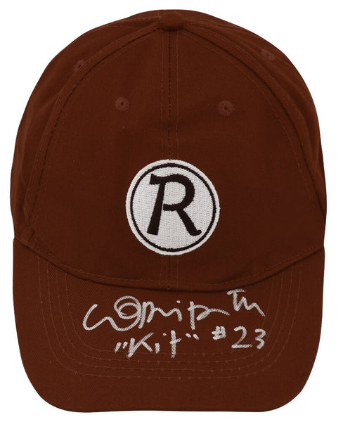 Lori Petty Signed Racine Belles Brown Women's Baseball Hat w/Kit -(SCHWARTZ COA)