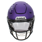 Fran Tarkenton Autographed "HOF 86" Vikings Speedflex Midi Helmet Beckett