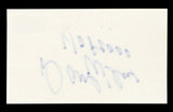 49ers Dave Wilcox "HOF 2000" Authentic Signed 3x5 Index Card BAS #BT03671