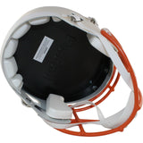 Bo Nix Autographed/Signed Denver Broncos F/S Retro Helmet Beckett Witness 56407