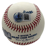 Brett Favre HOF Signed/Auto OML Baseball Green Bay Packers Beckett 201210