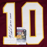 Jay Schroeder Signed Washington Redskins Jersey Inscr "SB XXII Champs" (JSA COA)