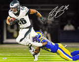 Saquon Barkley Signed 16x20 Philadelphia Eagles vs Rams Photo PSA/DNA ITP