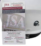 D'Andre Swift Autographed Full Size Lunar Replica Helmet Eagles JSA 180012