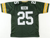 Keisean Nixon Green Bay Packers Jersey Signed (JSA COA) 2022 Kick Return Leader