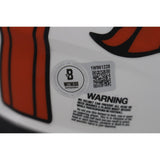 Troy Franklin Autographed Denver Broncos Lunar Mini Helmet Beckett 47999
