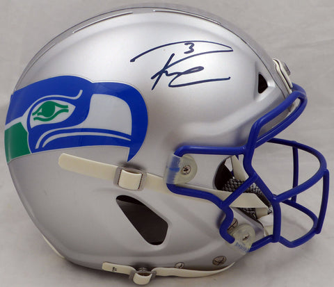 Russell Wilson Autographed Authentic Seahawks Throwback Full Size Helmet RW