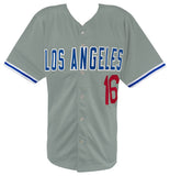 Rick Monday Signed Grey Custom Baseball Jersey w/81 WS Champs - (SCHWARTZ COA)
