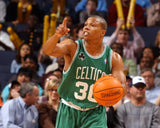 Sebastian Telfair Signed Boston Celtics Green Jersey (JSA) 2014 1st Round Pick