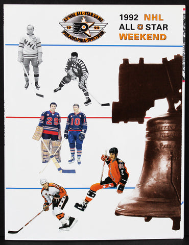 Flyers 1992 43rd NHL All-Star Game Philadelphia Spectrum Magazine