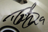 Drew Brees Autographed Full Size Speed Authentic Helmet Saints Beckett 178263