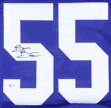 Brian Bosworth Signed Seattle Seahawks Jersey (Beckett) Ex-Oklahoma Sooners L.B