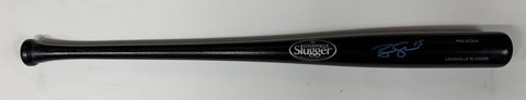 Brewers BEN SHEETS Signed Louisville Slugger Black Bat AUTO - BAS