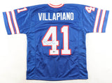 Phil Villapiano Signed Buffalo Bills Jersey (Beckett) 4xPro Bowl Linebacker