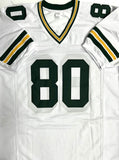 Packers Receiver BO MELTON Signed Custom Replica White Jersey AUTO - JSA