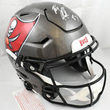 Rob Gronkowski Signed Tampa Bay Buccaneers F/S SpeedFlex Helmet- Beckett W Holo