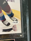 Joe Sakic Autographed 8x10 Photo -- Colorado Avalanche with Plaque | JSA COA