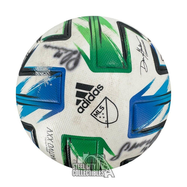 2020 Houston Dynamo Auto Match Used Soccer Ball - BAS/Fanatics LOA (24 Sigs)