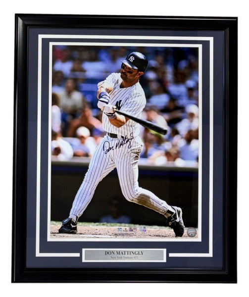 Don Mattingly Signed Framed 16x20 New York Yankees Photo Fanatics