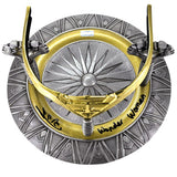 Gal Gadot Autographed Factory Entertainment Wonder Woman Tiara with Inscription