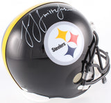 JuJu Smith-Schuster Signed Pittsburgh Steelers Full-Size Helmet (TSE COA)