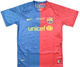 Lionel Messi Signed FC Barcelona Home Soccer Jersey #10 - Beckett Hologram